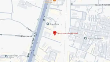 Location of Workzone World Trade Tower Co-Working space in Makarba, Ahmedabad - Image 289948